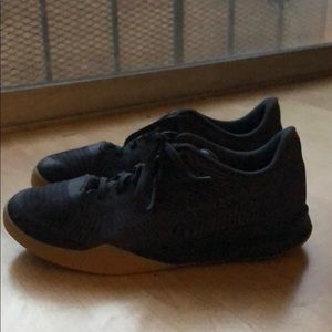 Black Nike Sneakers with gum sole